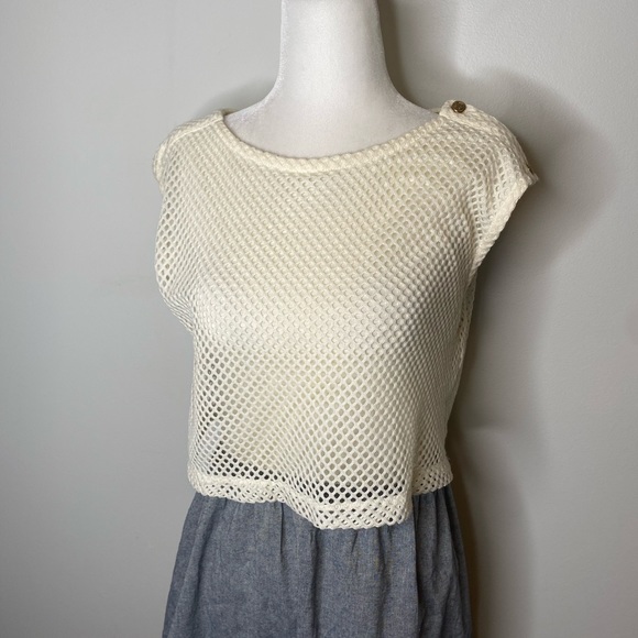 NWOT Denim Skirt Dress By THML Summer BOHO - Picture 2 of 7